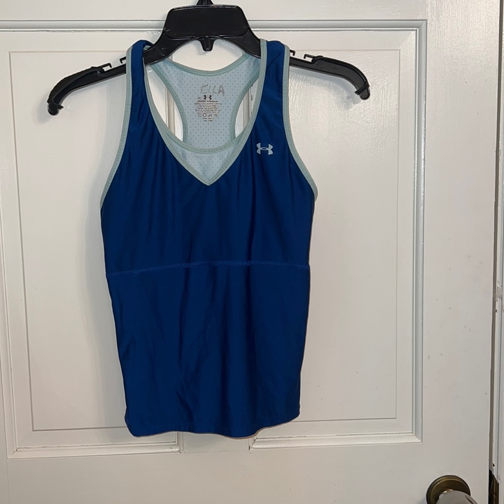 Under Armour Tennis Racerback Tank size Medium